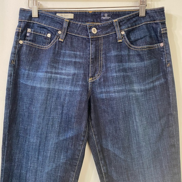 AG Adriano Goldshmied The Jessie Curvy Boot Cut Navy Blue 31 - Picture 5 of 15